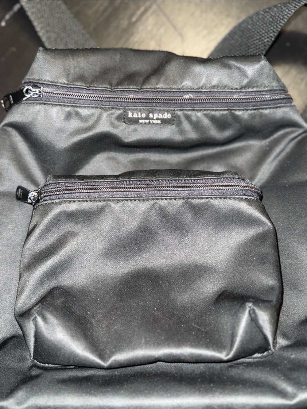 kate spade New York Black Crossbody Sling Bag